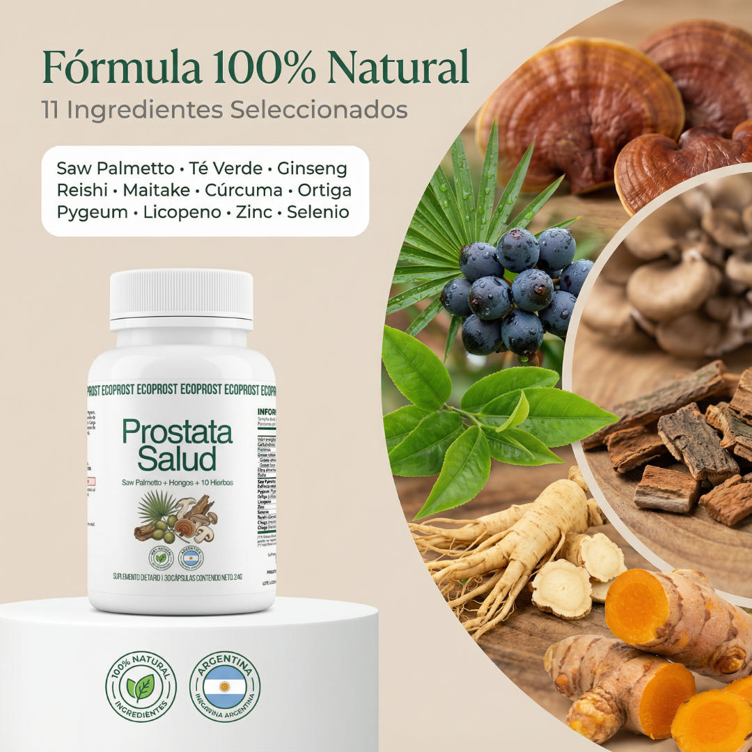 Prostata Salud – Cuidá tu Próstata de Forma Natural