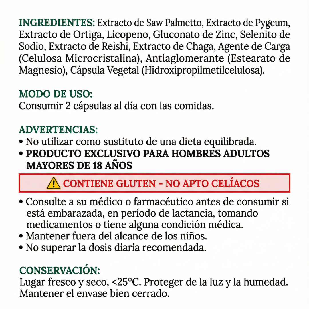 Prostata Salud – Cuidá tu Próstata de Forma Natural